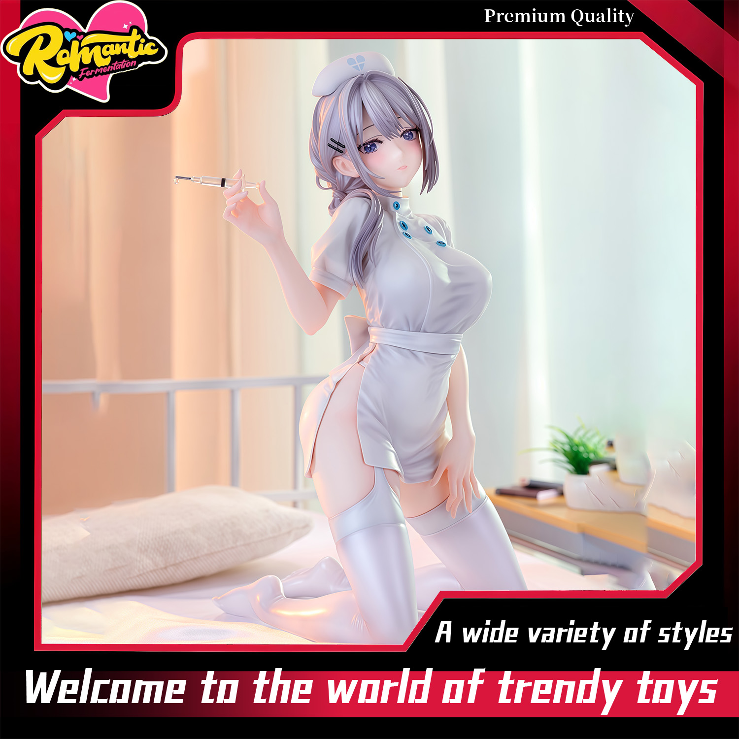Popular Anime Merchandise - Hayasakura Anime GK model figurine, trendy