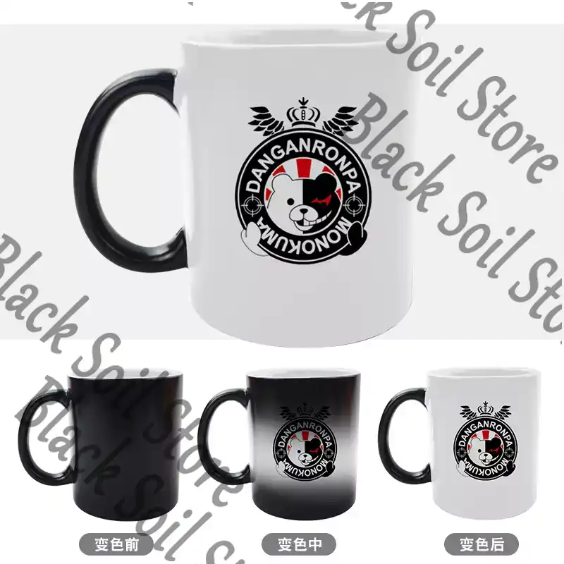 Anime Danganronpa Monokuma Cos - огляд і ціна Anime Merchandise Mugs